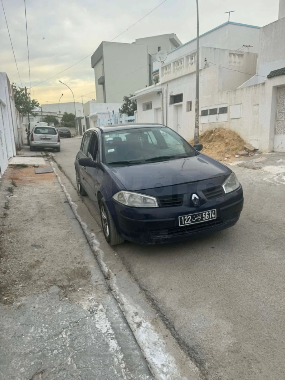 Carte voiture Renault Megane