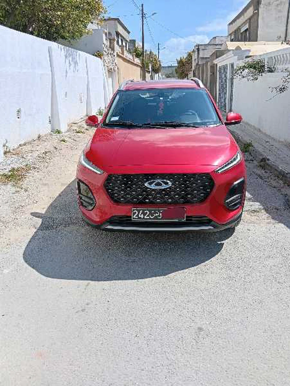 Carte voiture Chery Tiggo