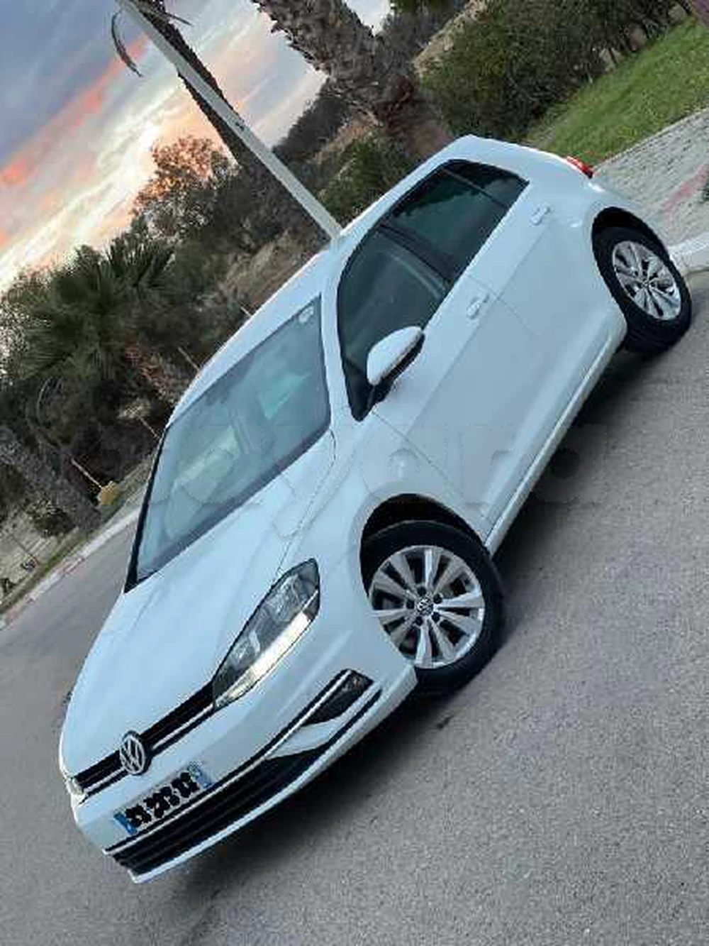 Carte voiture Volkswagen Golf 7