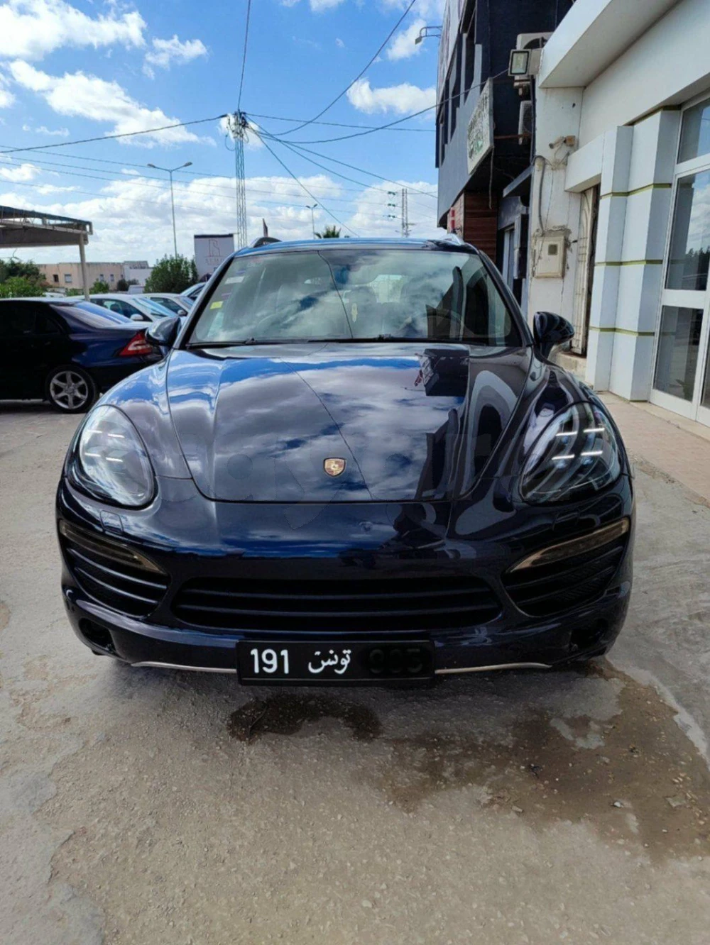 Carte voiture Porsche Cayenne