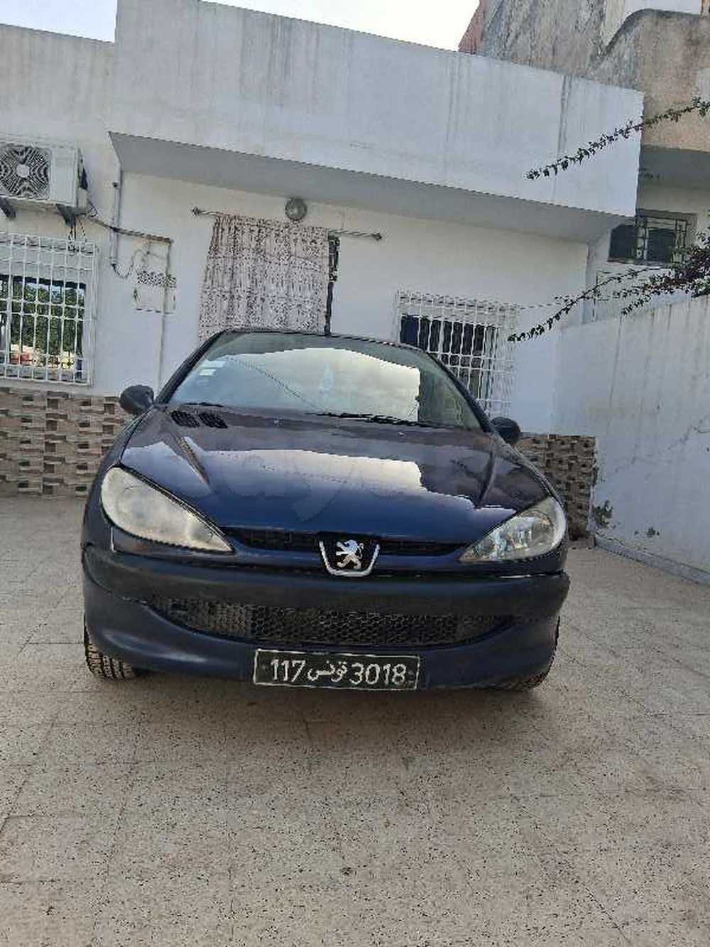 Carte voiture Peugeot 206