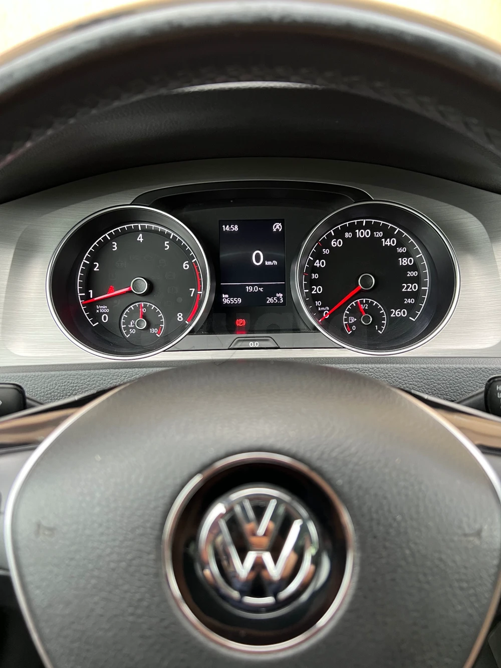 Carte voiture Volkswagen Golf 7