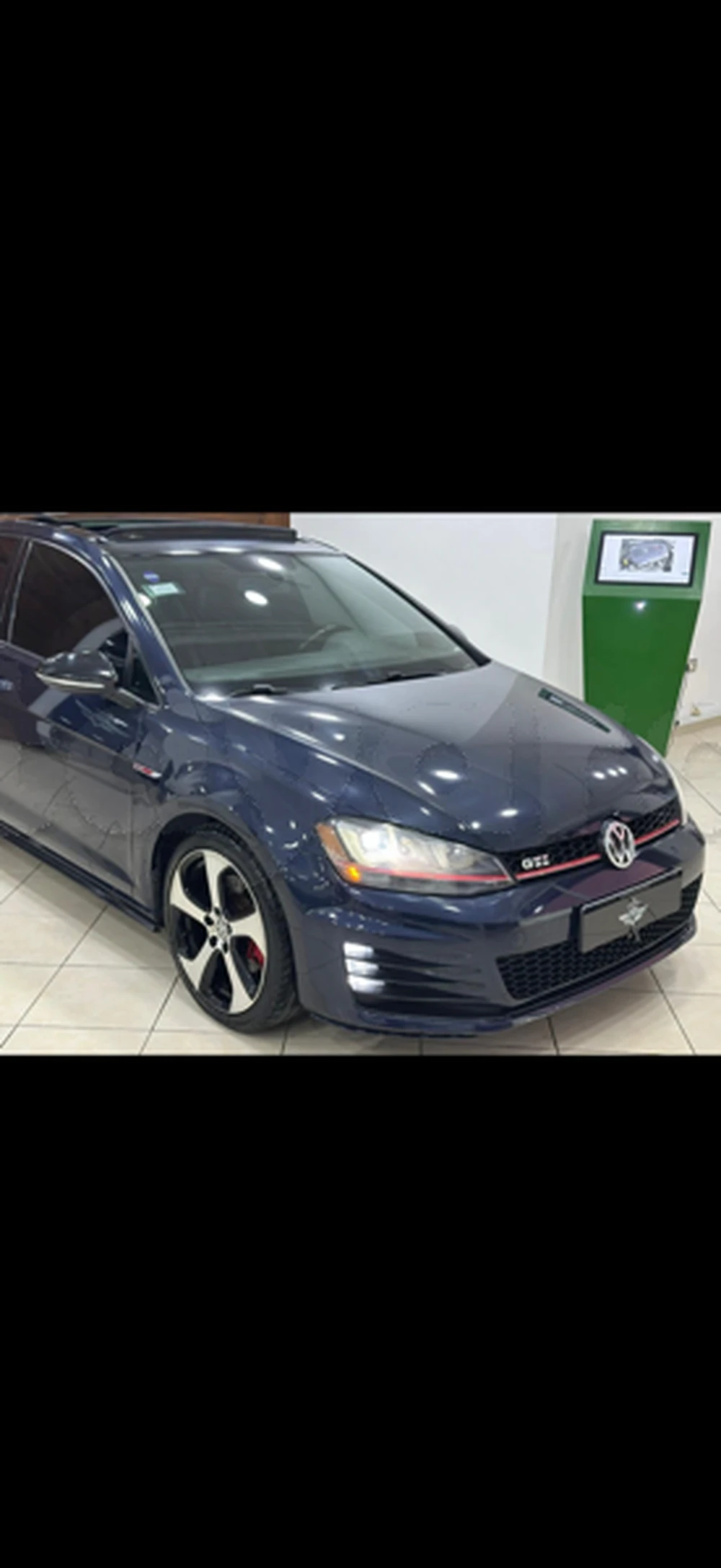 Carte voiture Volkswagen Golf 7