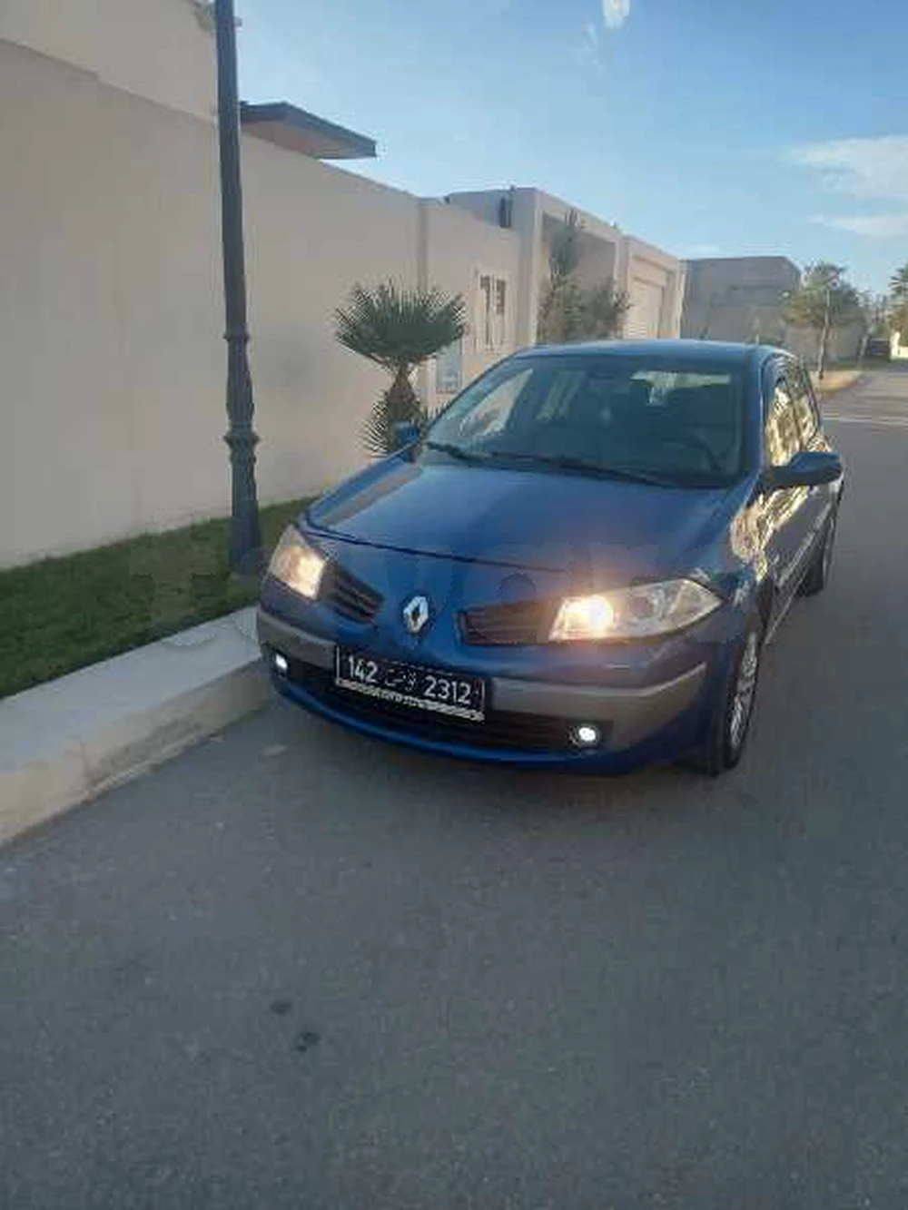 Carte voiture Renault Megane