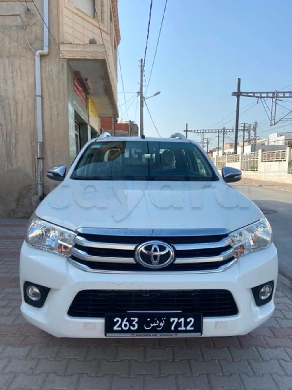 Carte voiture Toyota Hilux