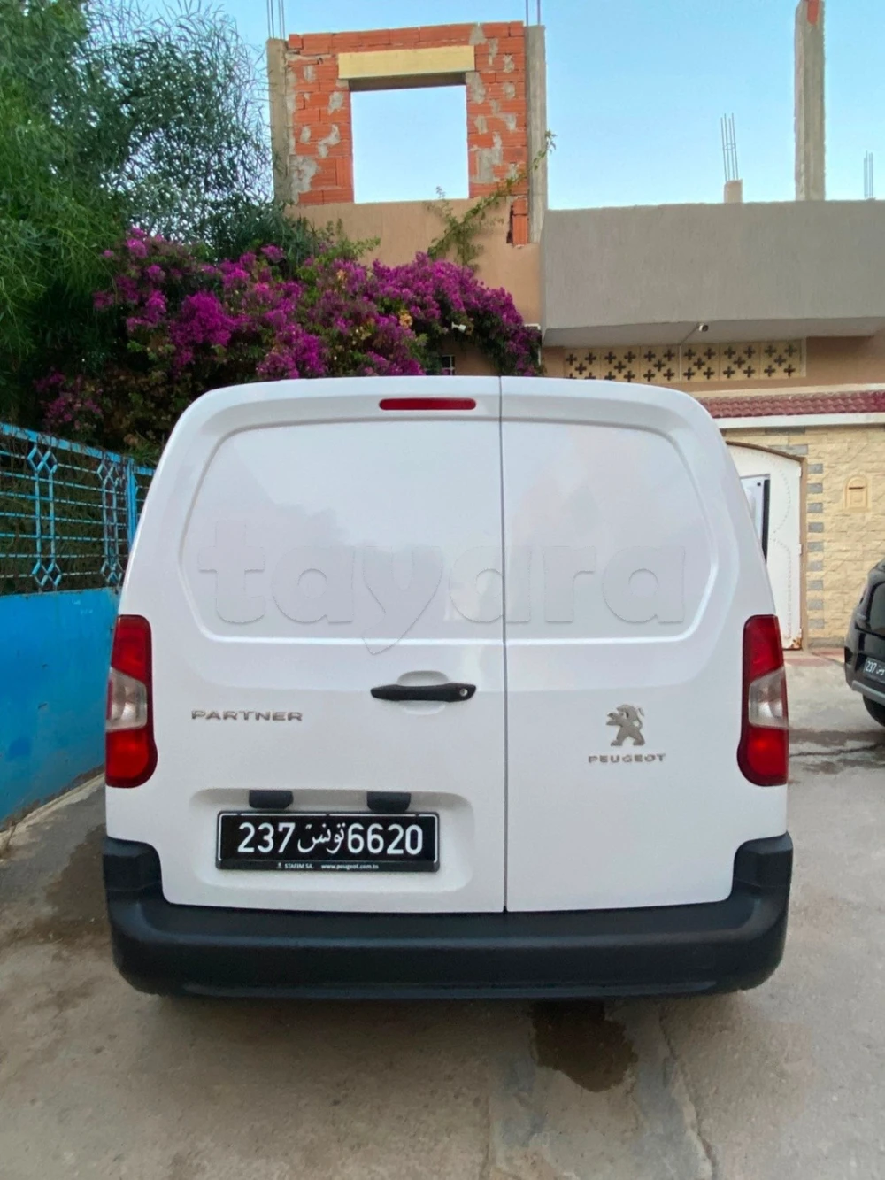 Carte voiture Peugeot Partner