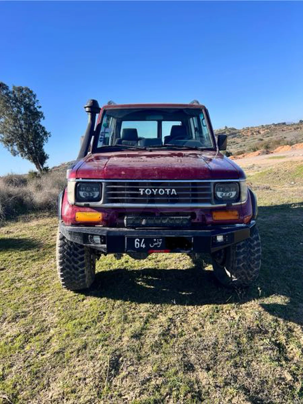 Carte voiture Toyota Land Cruiser