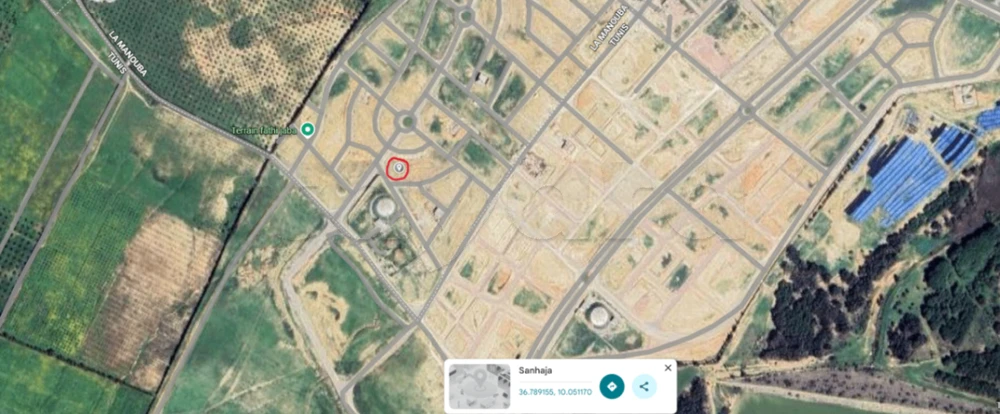 vente d'un terrain - jardins de Tunis Mannouba