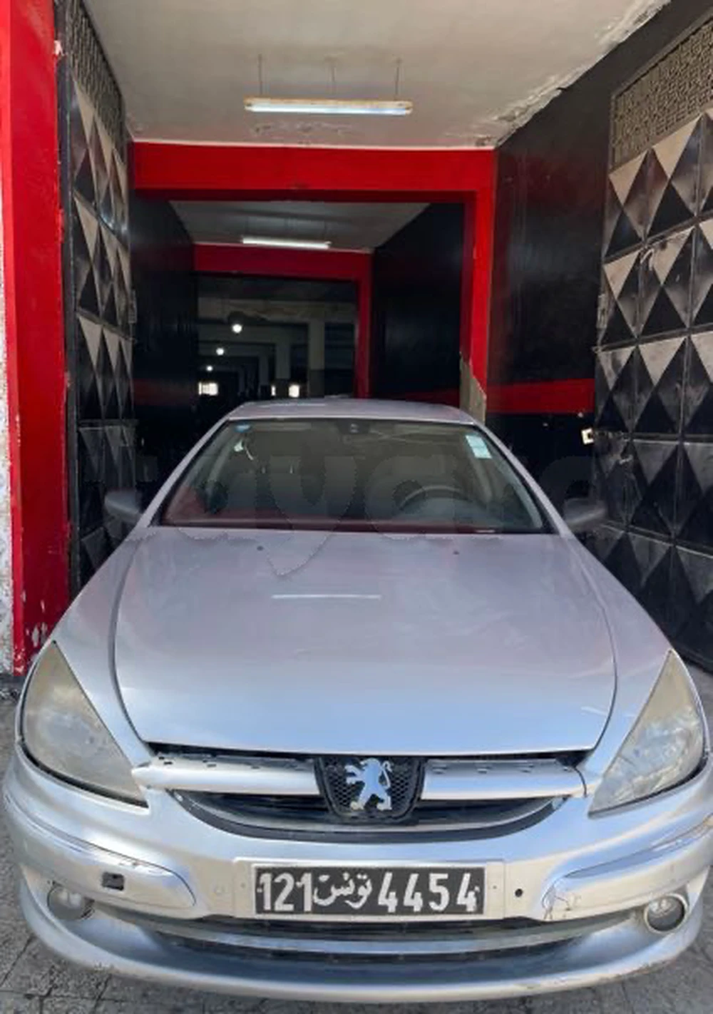 Carte voiture Peugeot 607