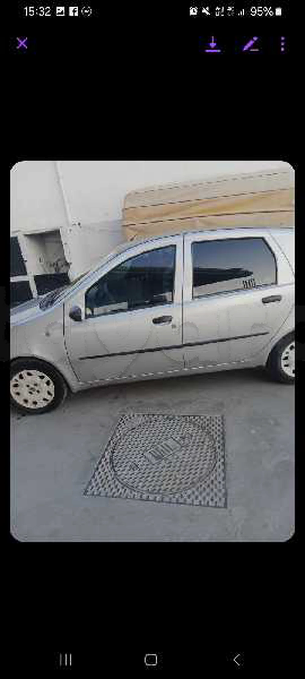 Carte voiture Fiat Punto