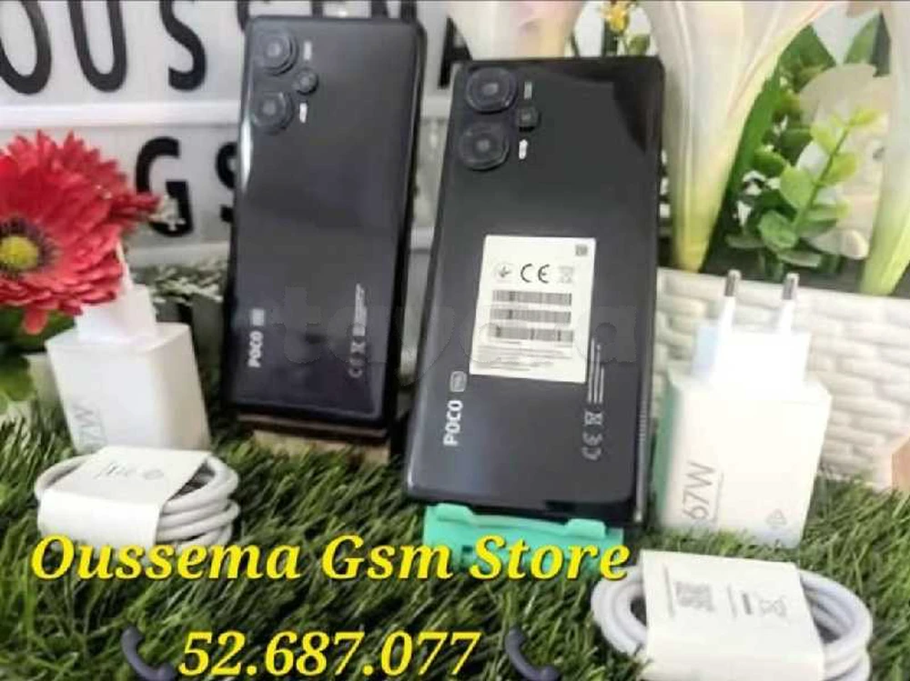 Poco F5 duos 5G Noir {12/256 Go}QuSnapdragon™ 7+ Gen 2 état neuf