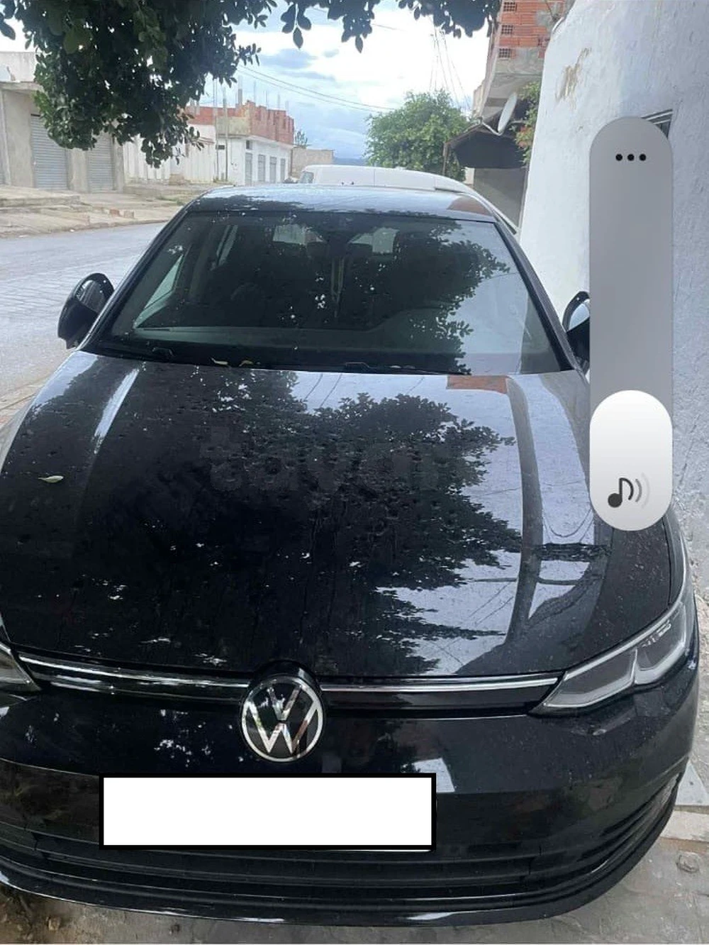 Carte voiture Volkswagen Golf 8