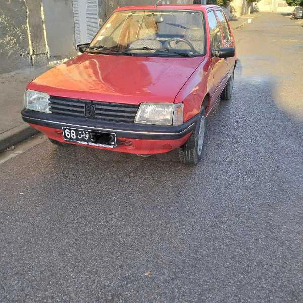 Carte voiture Peugeot 205