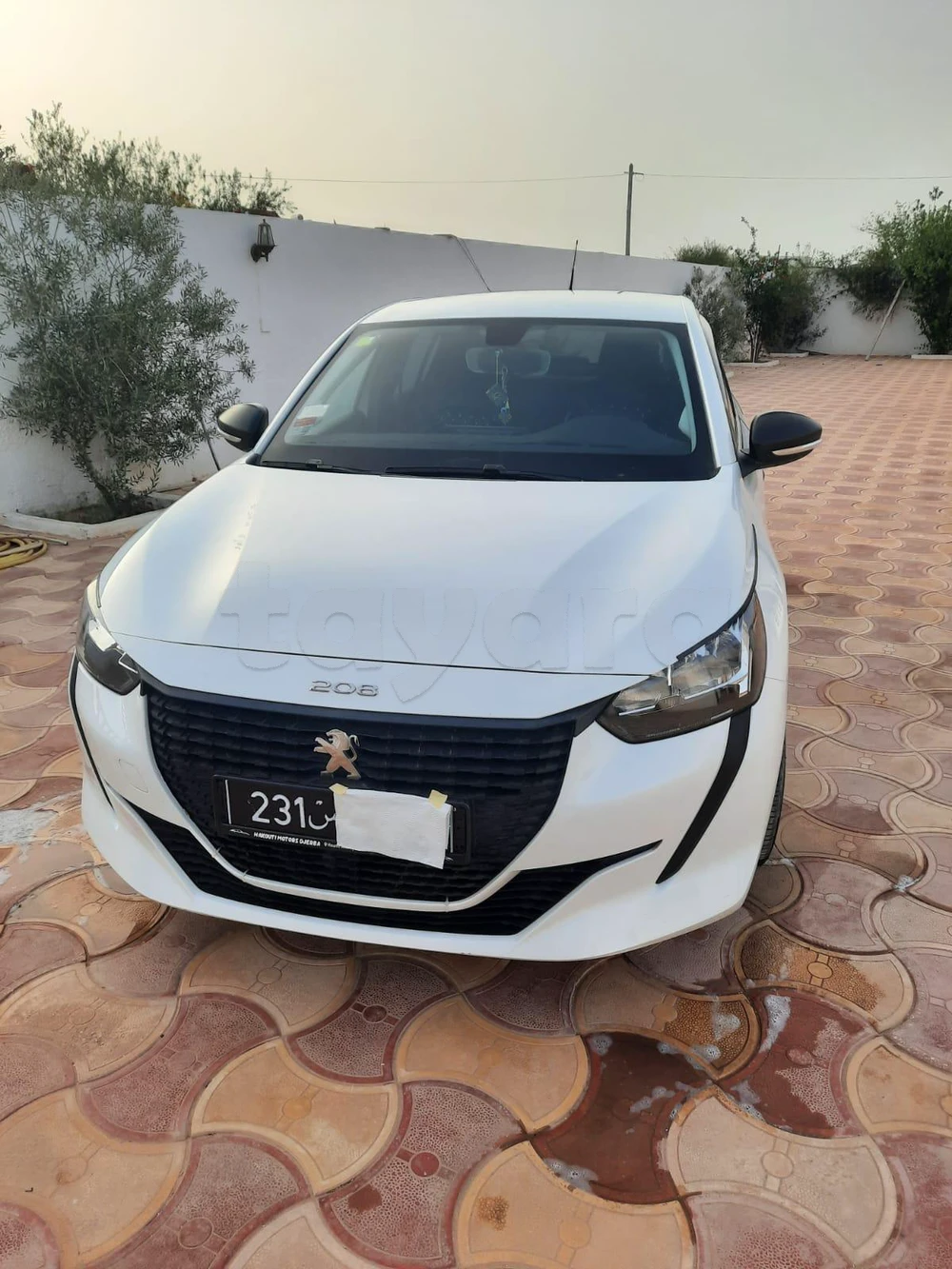 Carte voiture Peugeot 208