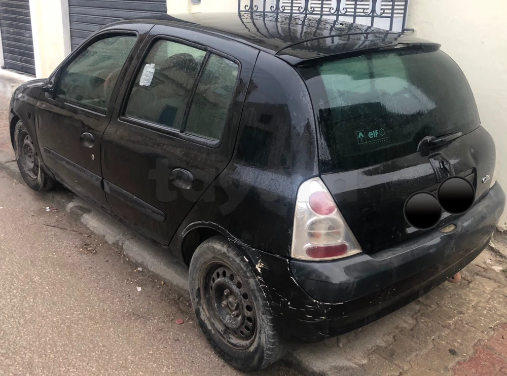 Carte voiture Renault Clio