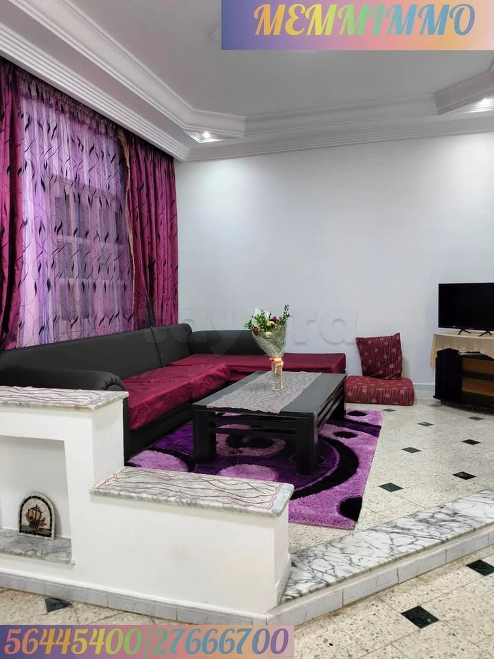 🏠 A vendre Rez-de-chaussée S+3- La corniche Mahdia 🏠
