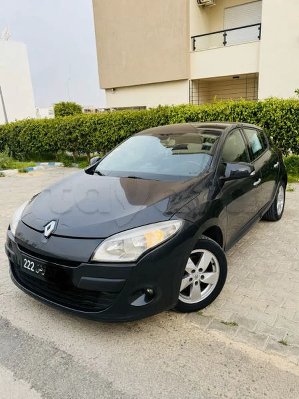 Carte voiture Renault Megane