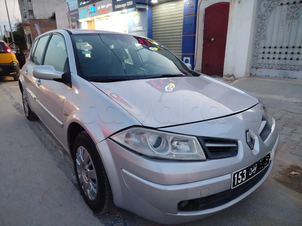 Carte voiture Renault Megane