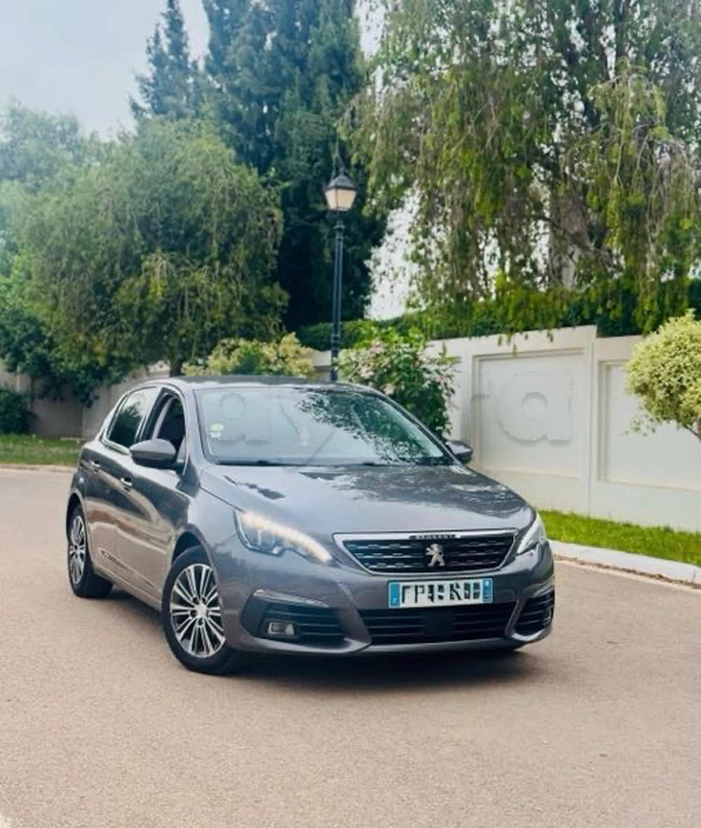 Carte voiture Peugeot 308