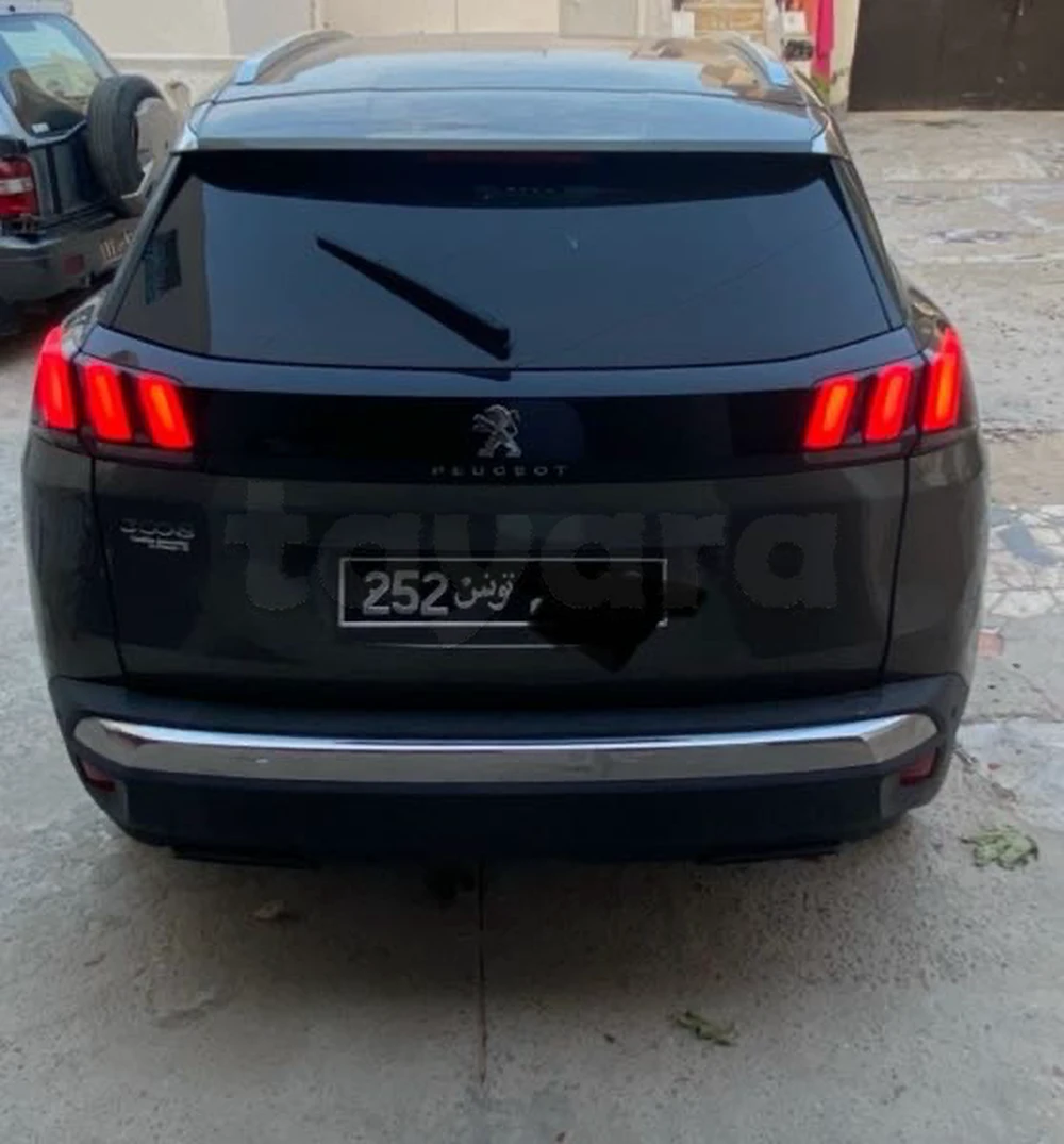 Carte voiture Peugeot 3008