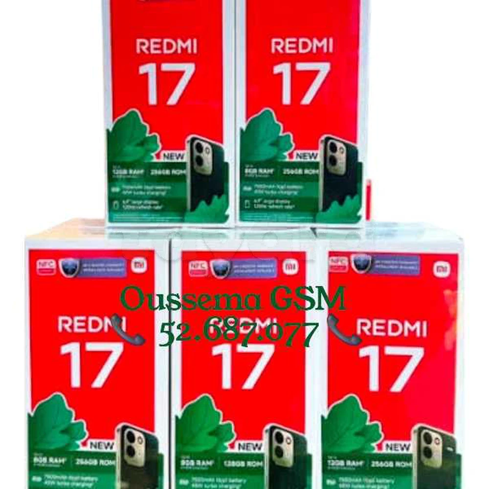 Redmi 17 Neuf cacheté Sous blister 
📞52687077📞