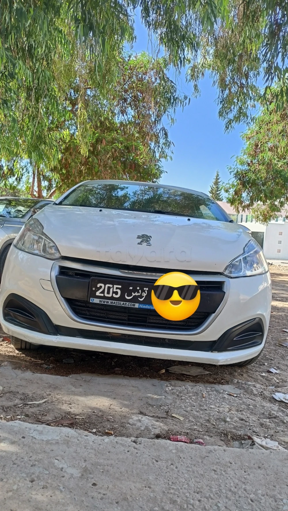 Carte voiture Peugeot 208