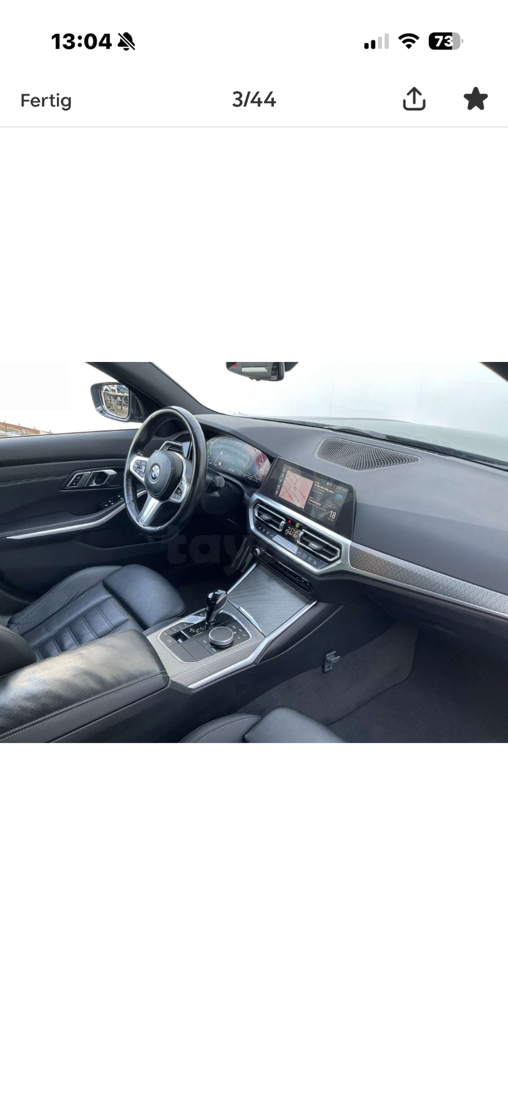 Carte voiture BMW Serie 3