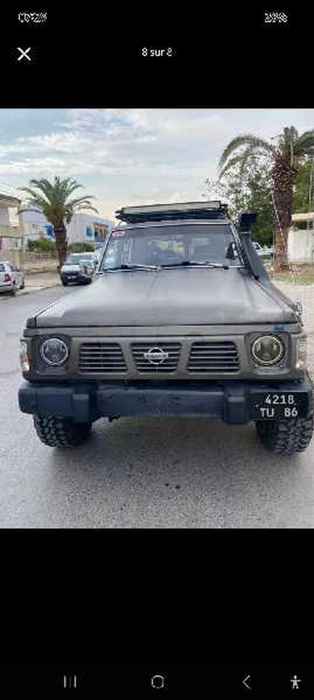 Carte voiture Nissan Patrol