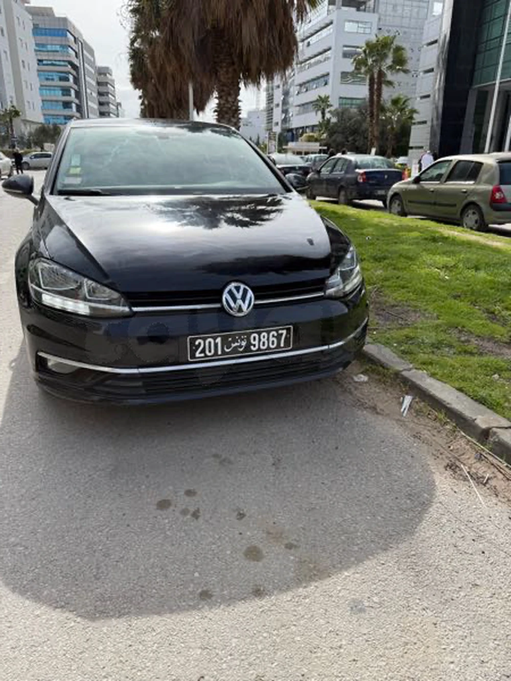 Carte voiture Volkswagen Golf