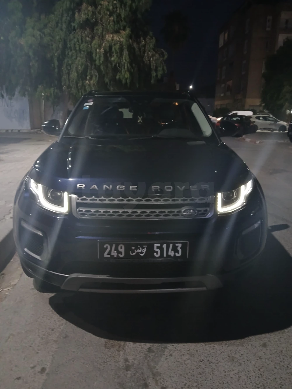 Carte voiture Land Rover Range Rover Evoque