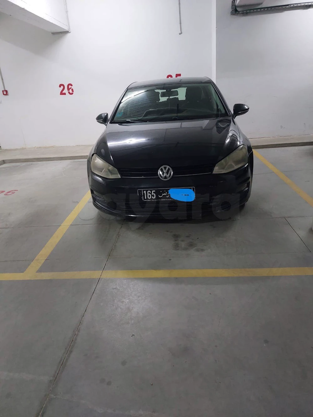 Carte voiture Volkswagen Golf 7