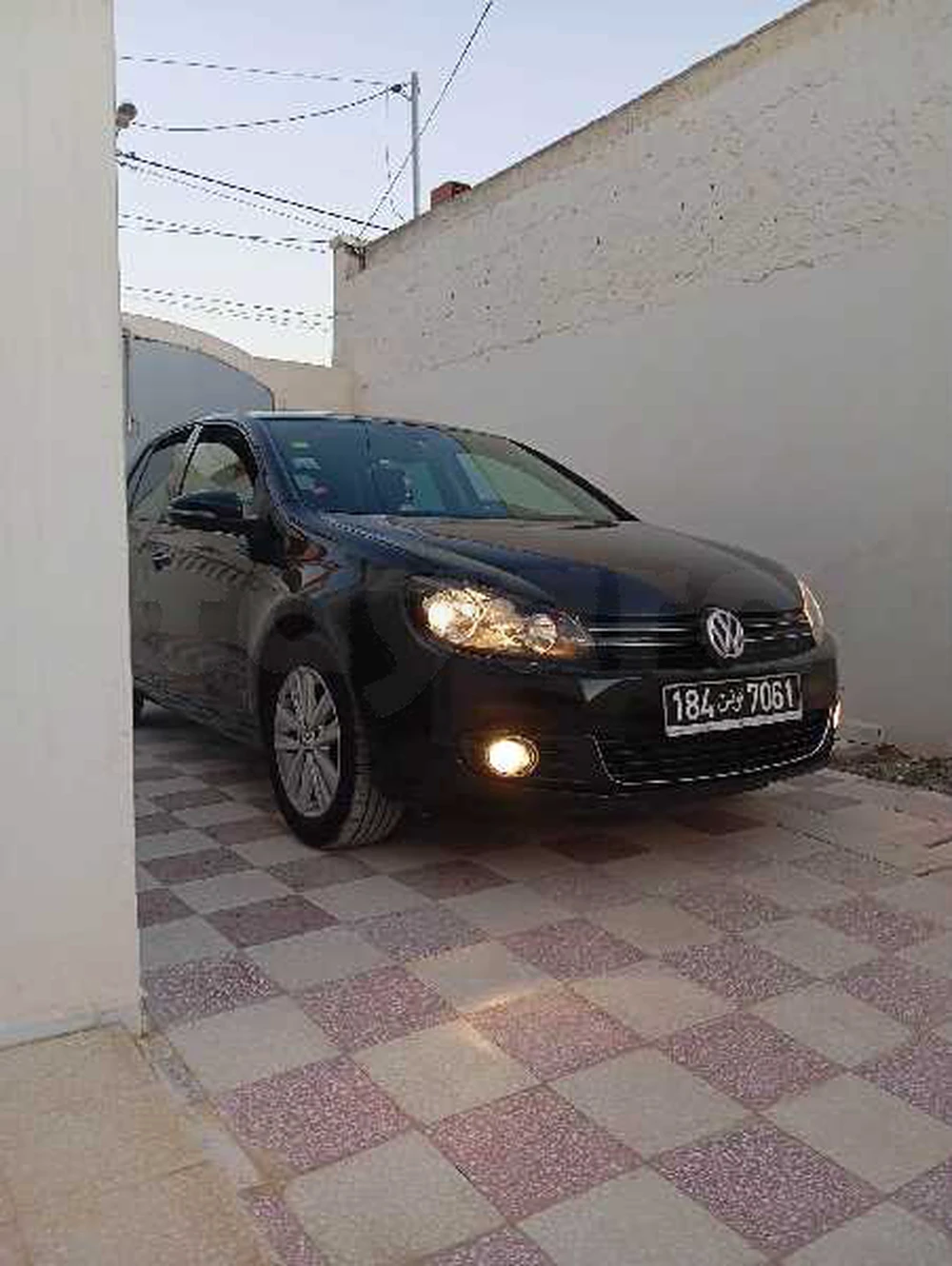 Carte voiture Volkswagen Golf