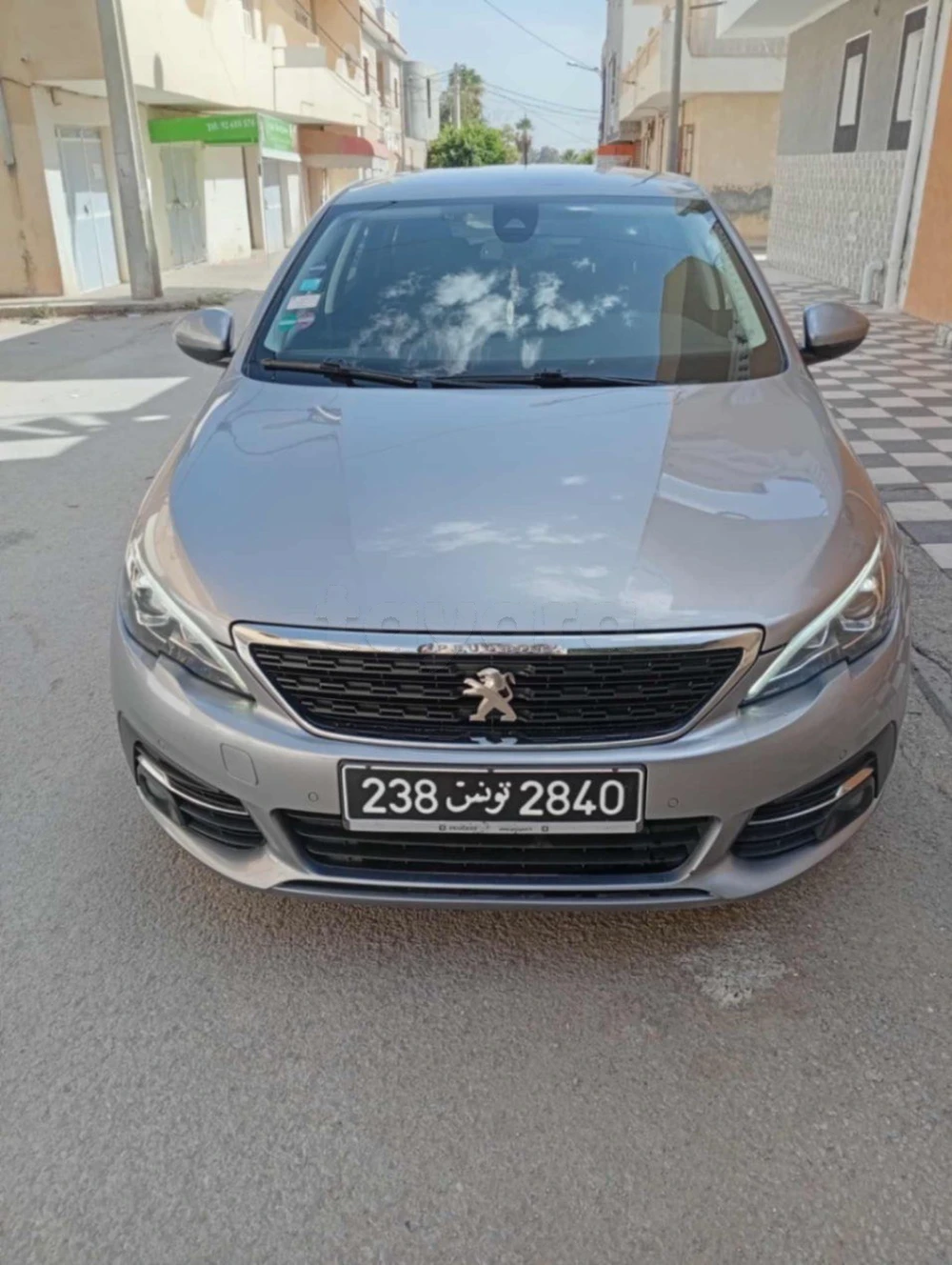 Carte voiture Peugeot 308