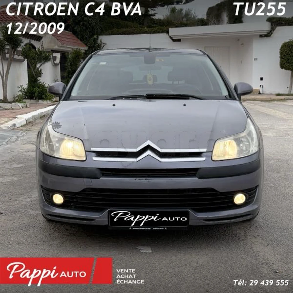 Carte voiture Citroen C4