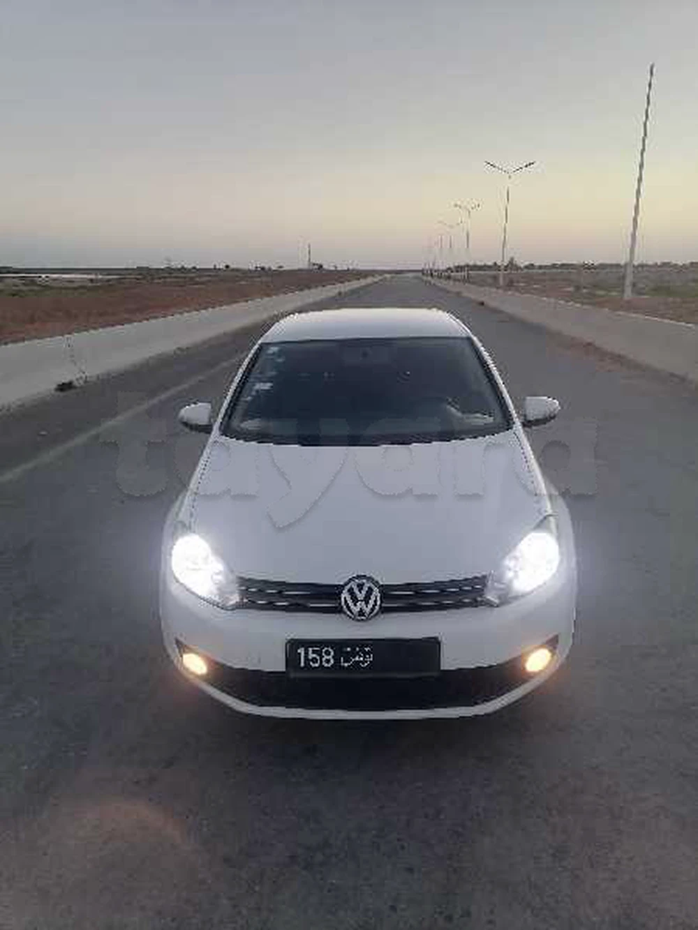 Carte voiture Volkswagen Golf 6