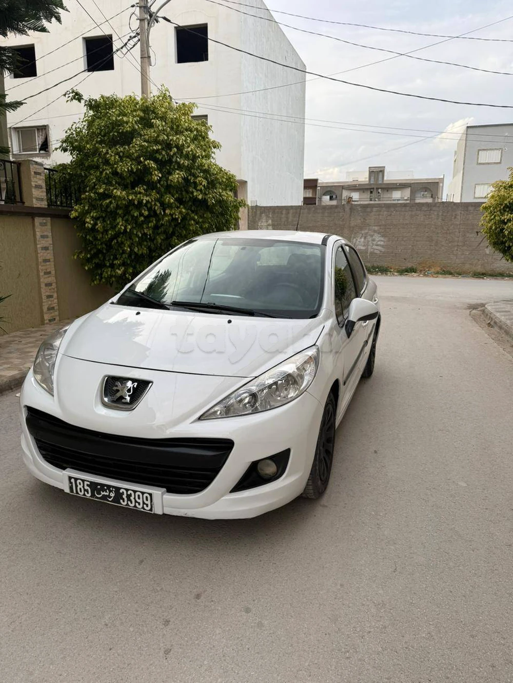 Carte voiture Peugeot 207