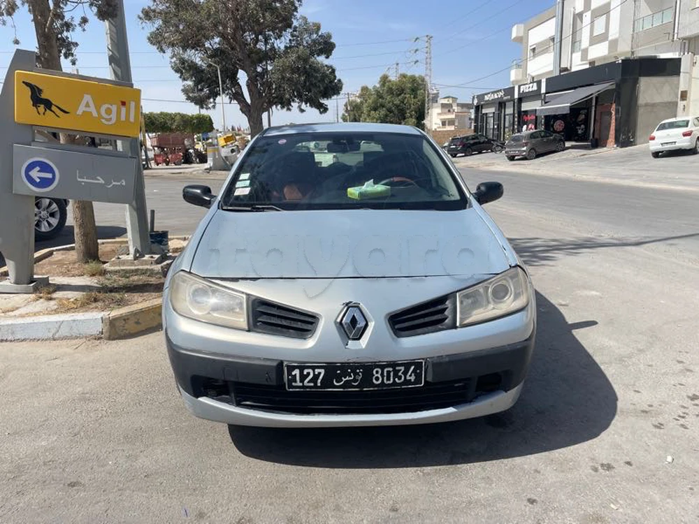 Carte voiture Renault Megane