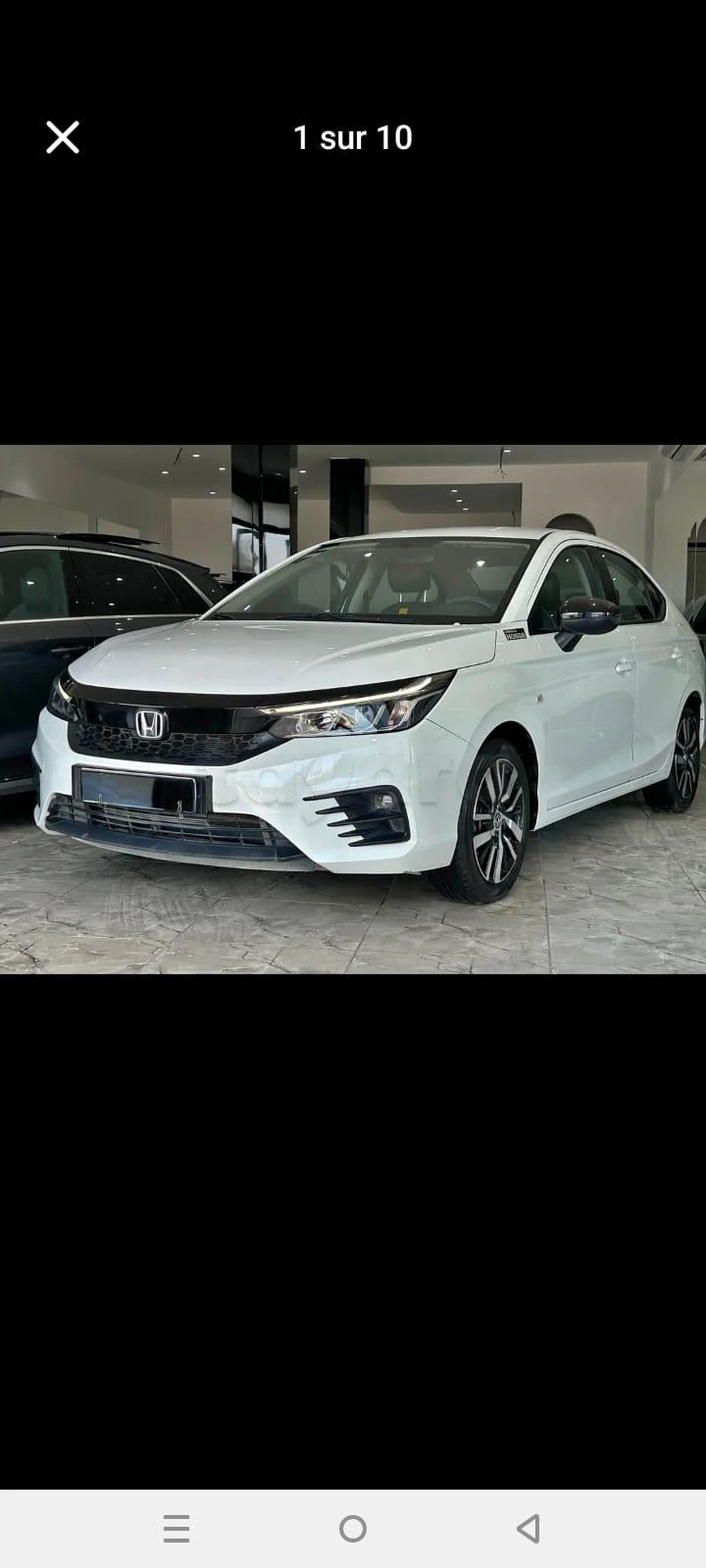 Carte voiture Honda City