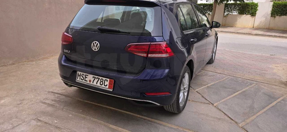 Carte voiture Volkswagen Golf