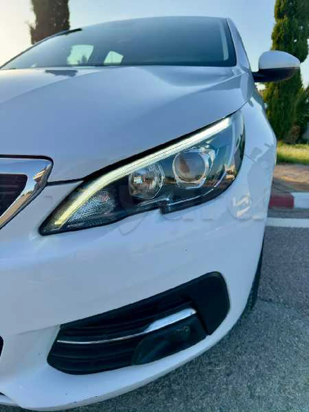 Carte voiture Peugeot 308