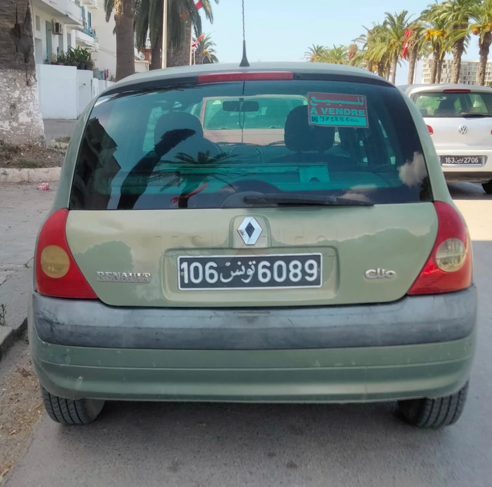 Carte voiture Renault Clio