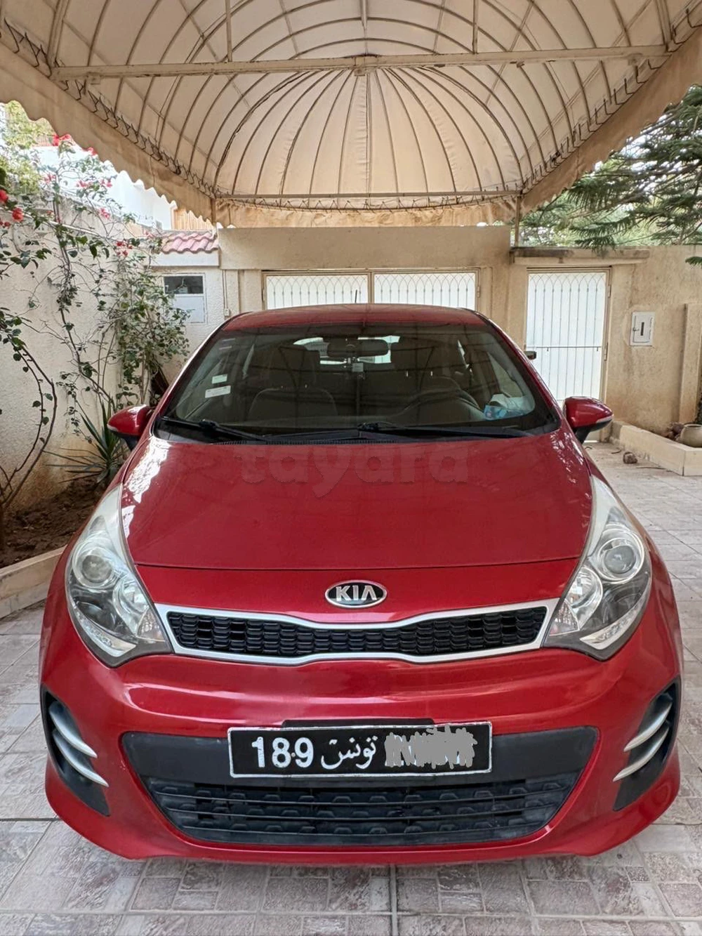 Carte voiture Kia Rio