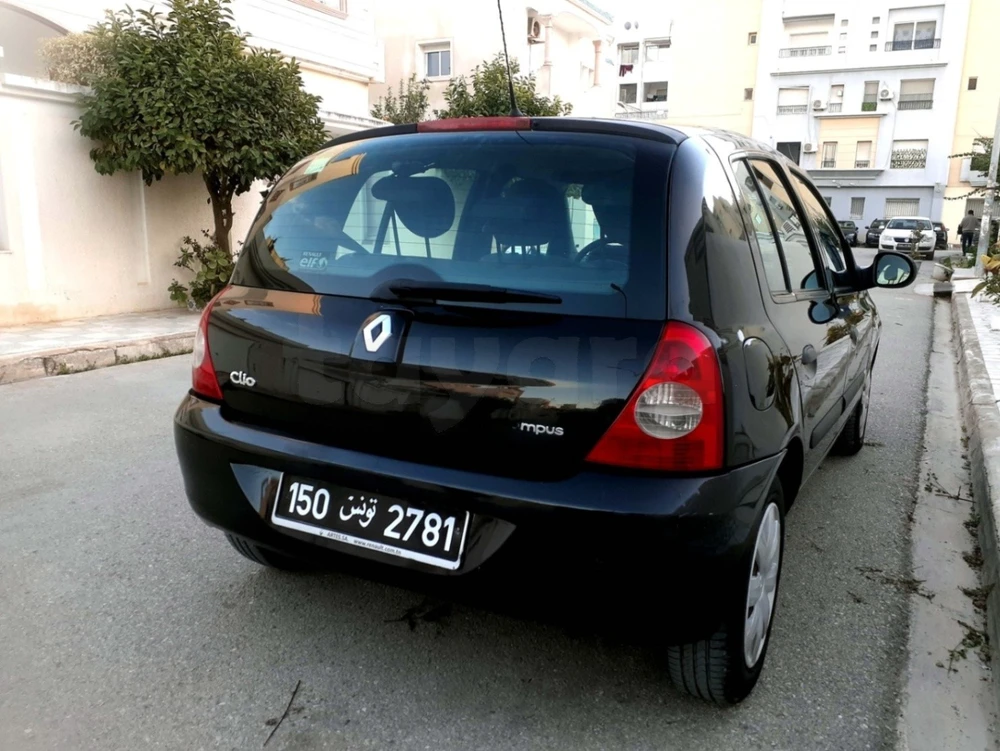 Carte voiture Renault Clio