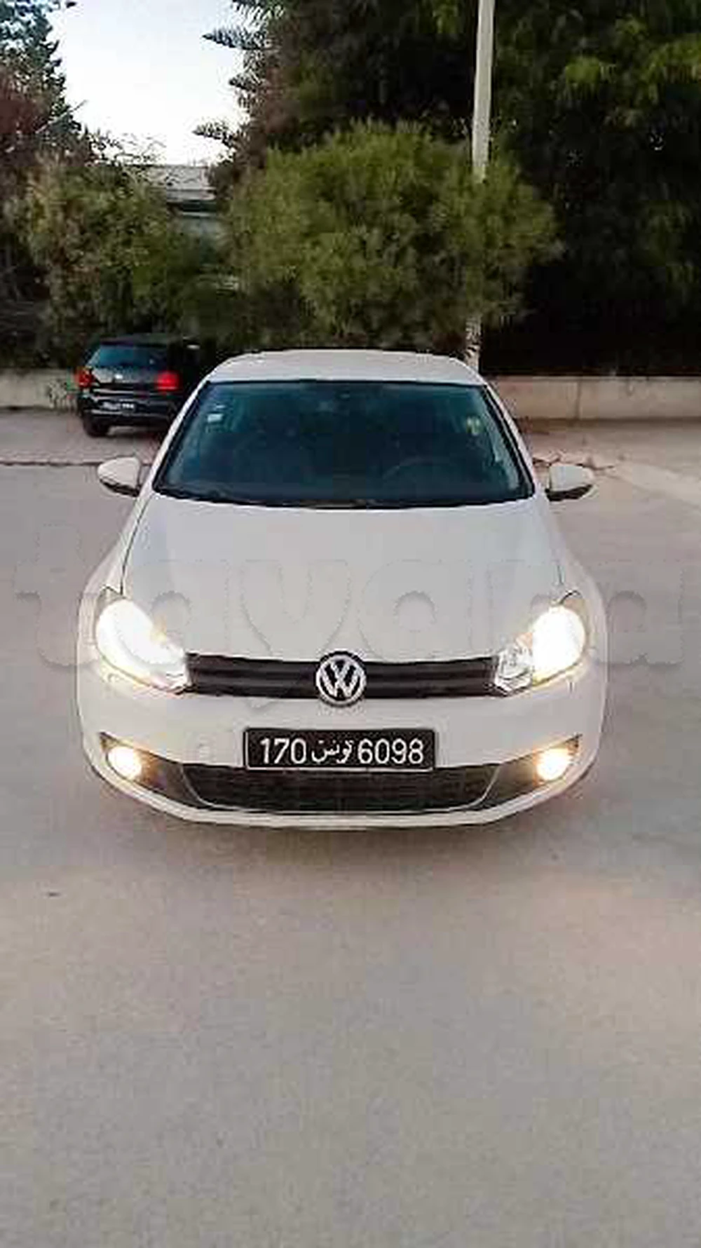 Carte voiture Volkswagen Golf 6