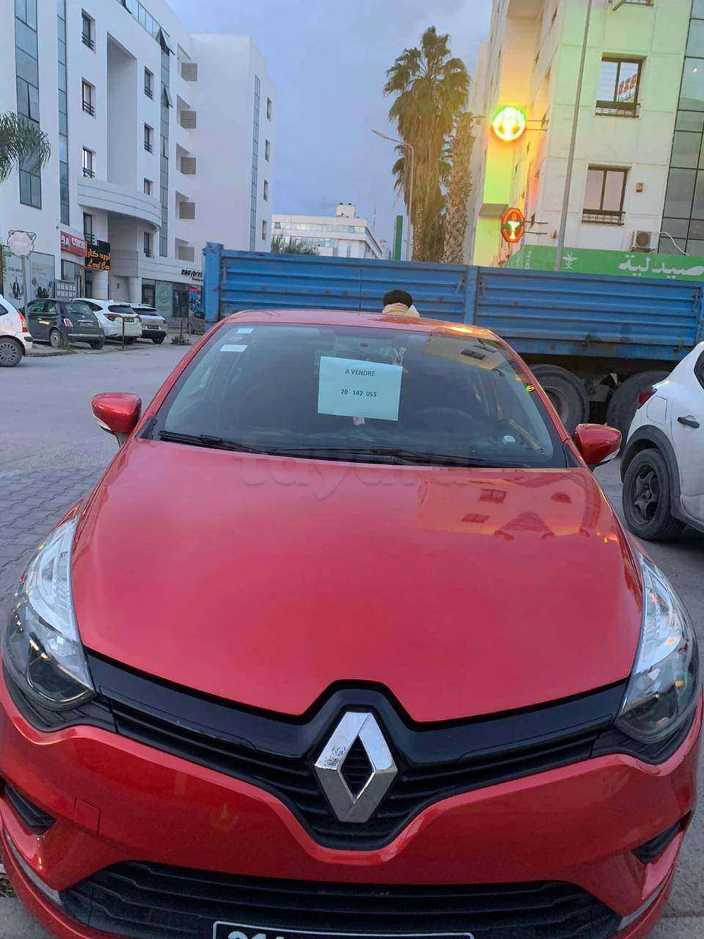 Carte voiture Renault Clio