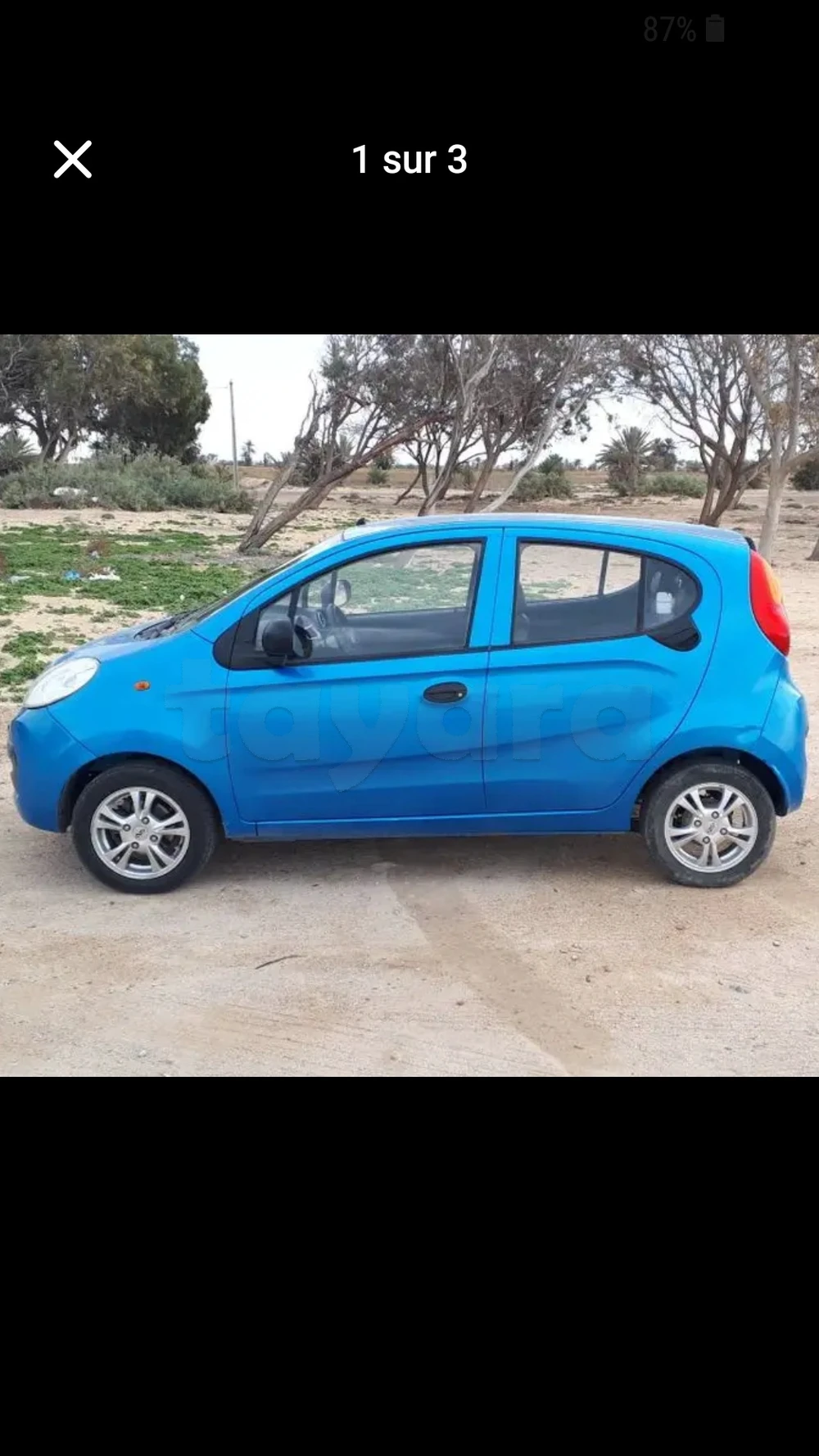 Carte voiture Chery QQ