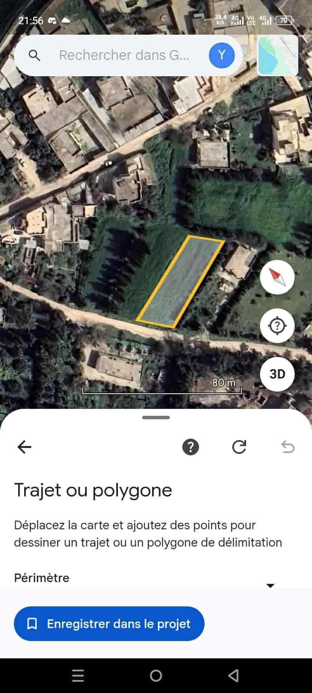 Terrain de construction titrée