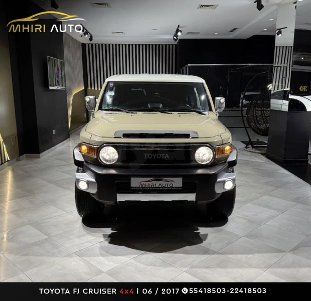 Carte voiture Toyota FJ