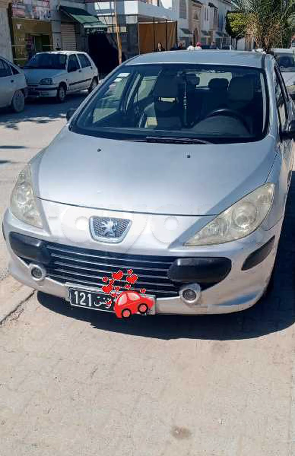 Carte voiture Peugeot 307