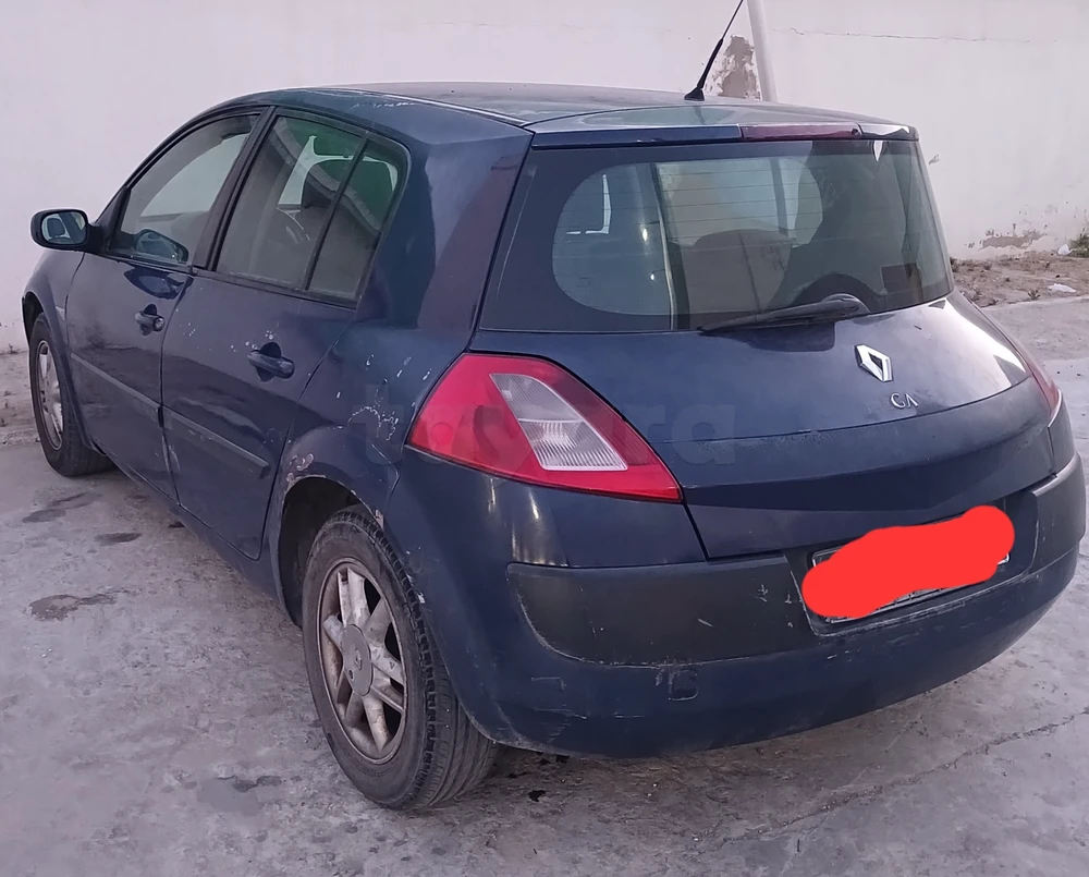 Carte voiture Renault Megane